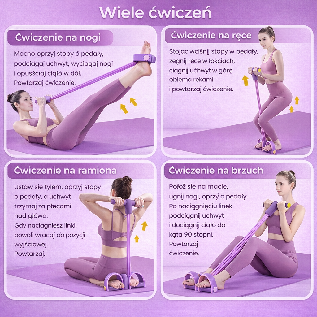 Flexora™ - Taśma do treningu brzucha i całego ciała